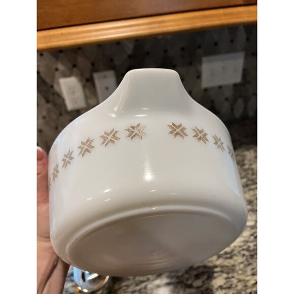 Pyrex MCM Town and Country 475-B Round Casserole 2.5 Qt No Lid READ - Picture 13 of 13